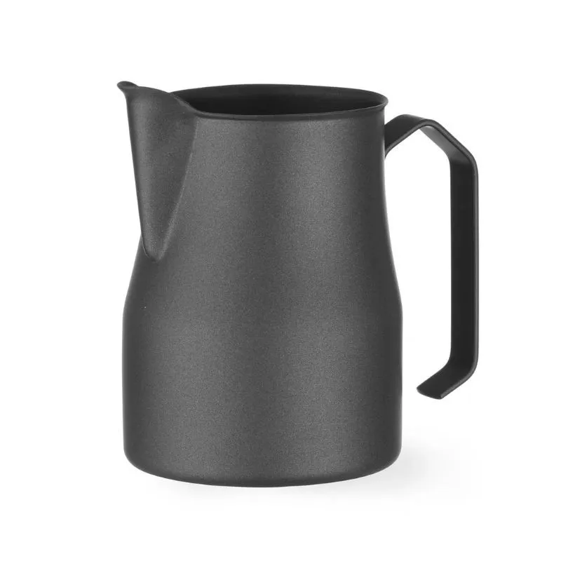 Melns piena krūze ar snīpi - 0,7 L