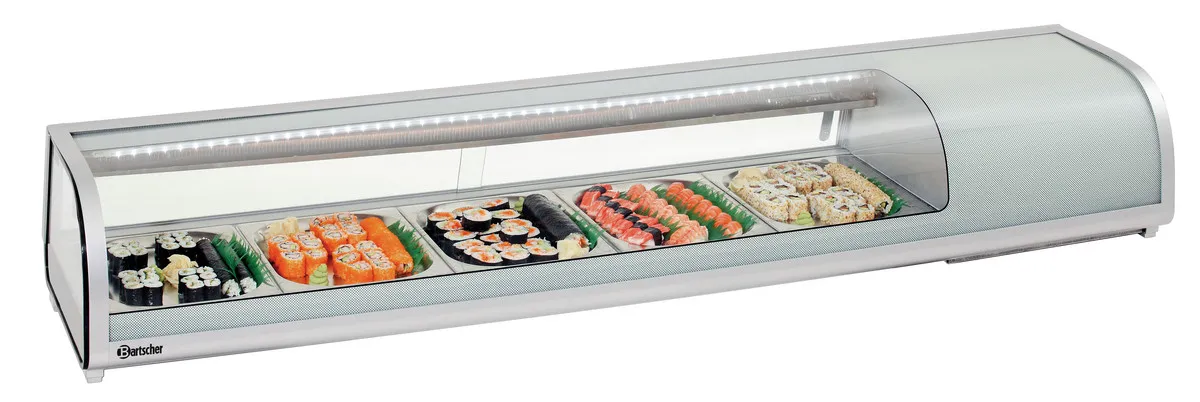 Sushi Ledusskapis - 5 x GN 1/2