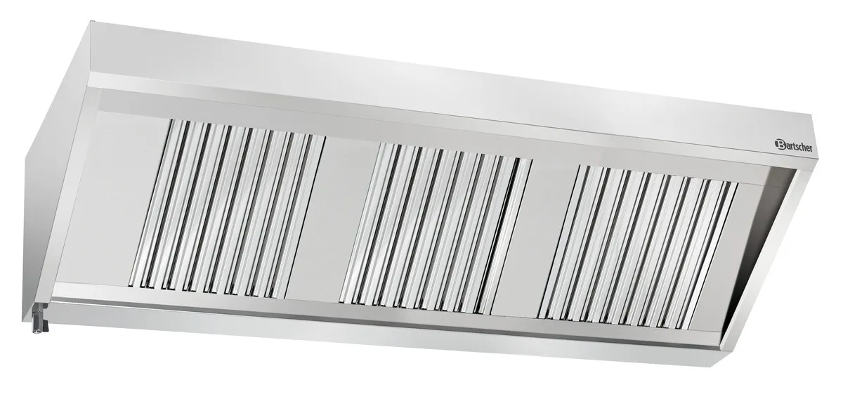 Sienas nosūcējs ar apgaismojumu - L 1800 x P 700 mm