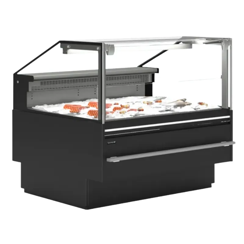 Vitrīna Premium klases svaigām zivīm - 320 W