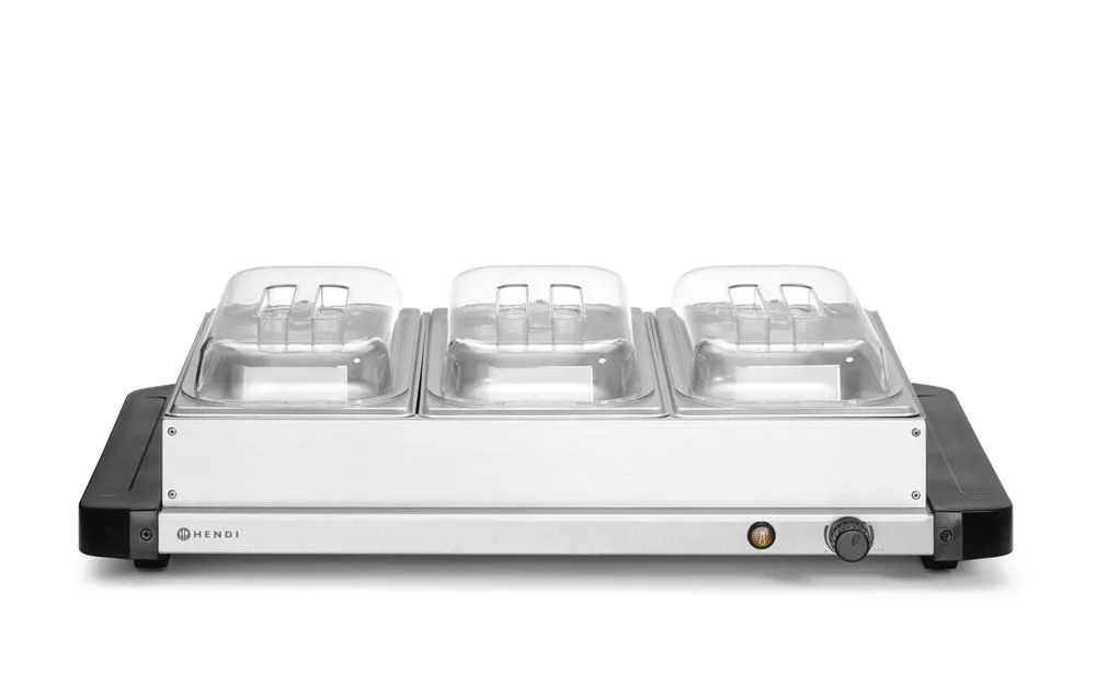 Elektriskā sildvirsma - 3 GN 1/3