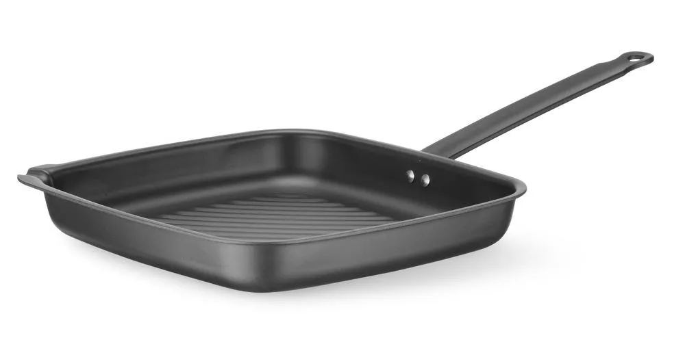 Poļu grila panna ar rievām - 480 x 282 mm