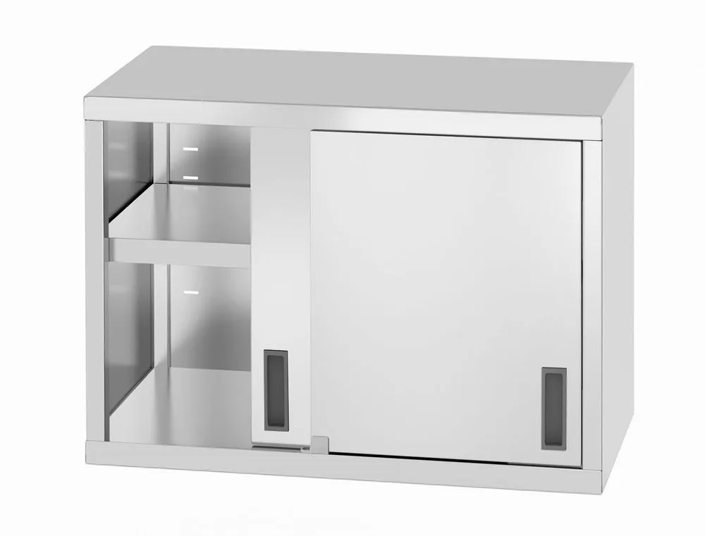 Metināms sienas skapis ar bīdāmām durvīm - 800 x 400 mm