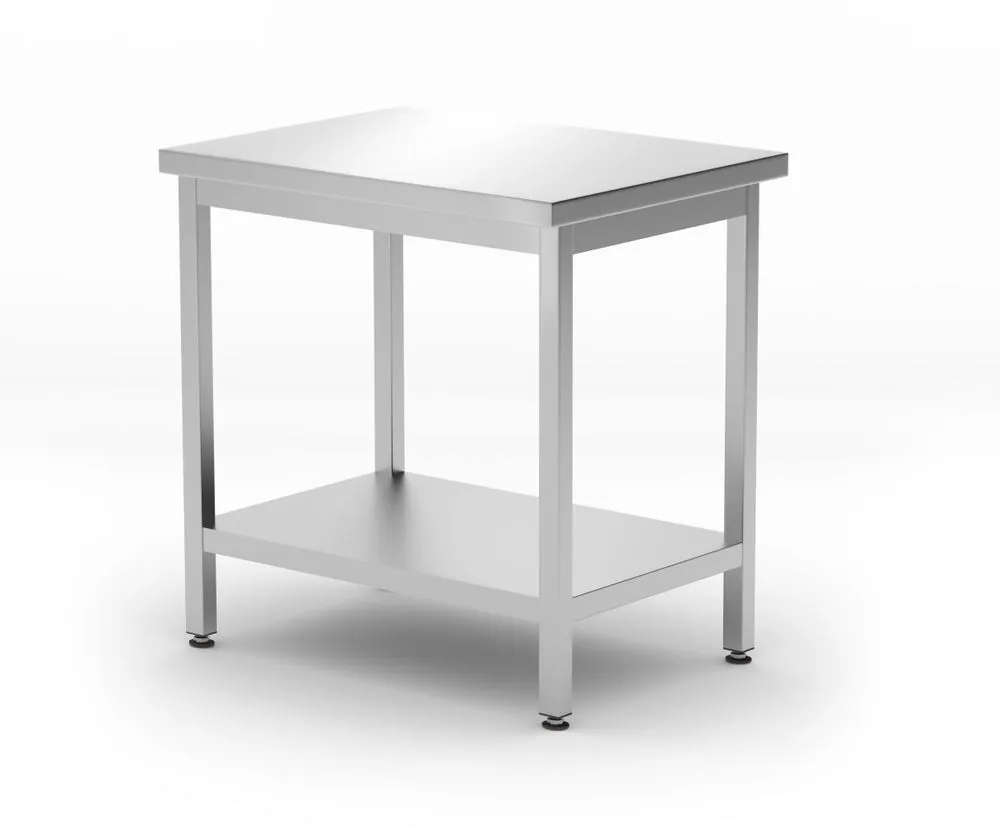 Centrālais darba galds Kitchen Line ar plauktu - D 600 x P 800 mm