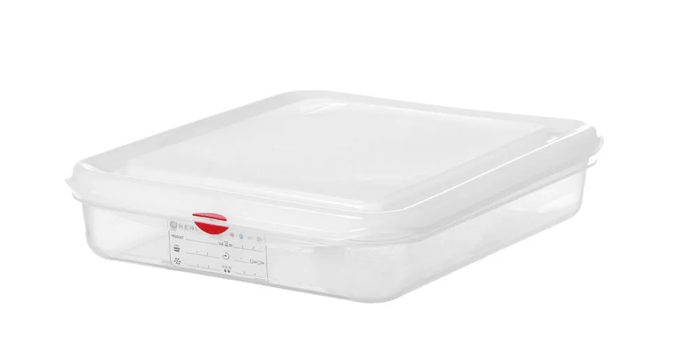 Caurspīdīgs GN Trauks 1/2 no PP - 4 L
