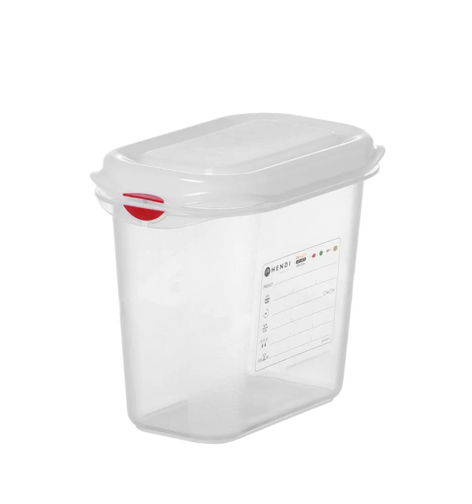 Caurspīdīgs GN Trauks 1/9 no PP - 1,5 L