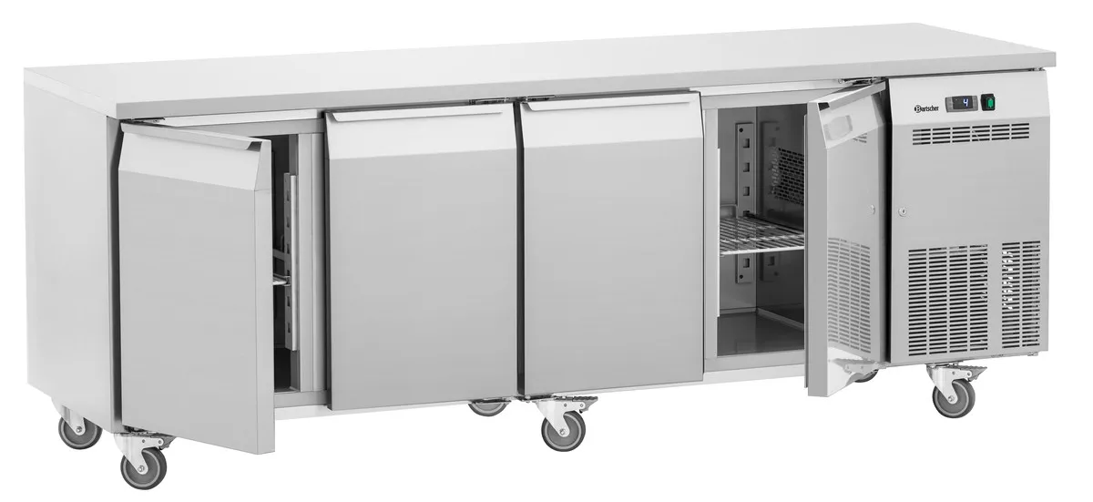 Pozitīva dzesēšanas galds - 4 durvis GN 1/1 - Dziļums 700
