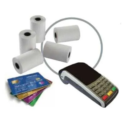 Termopapīra plēve TPE bankas kartēm - 57 x 46 x 12 mm - 5 gabali komplektā