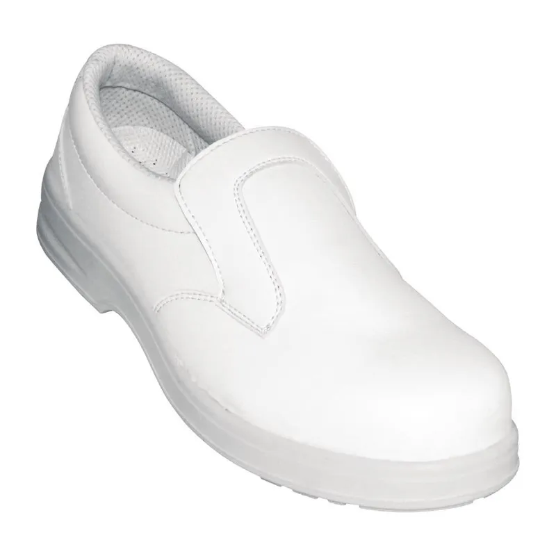 Baltais drošības mocasīns - izmērs 39