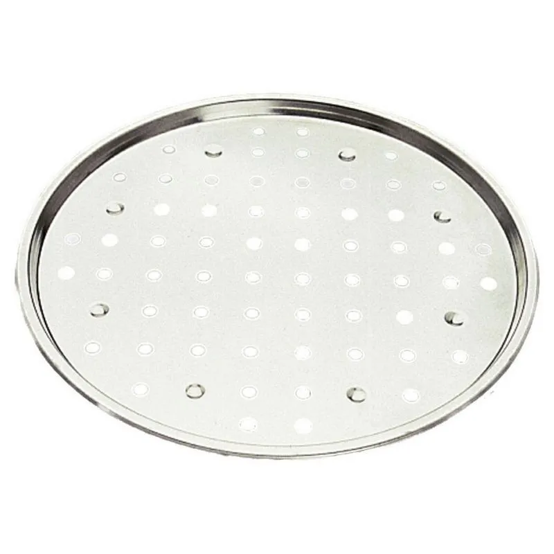 Pīrāgu plāksne ar caurumiem no tērauda - Ø 340 mm