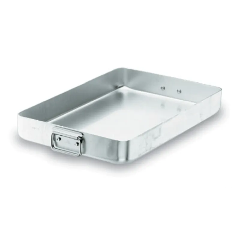 Profesionāla cepešpanna ar nolaižamu rokturi - Chef-Aluminio - 55 x 37 cm