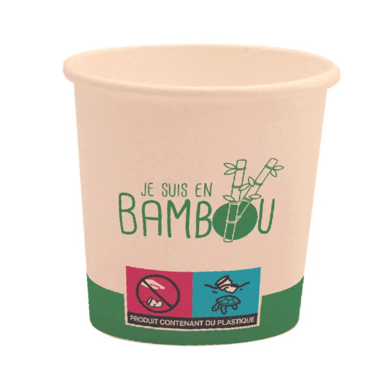 Bio kausi "Es esmu bambusa" - 18 cl - 50 gabalu komplekts