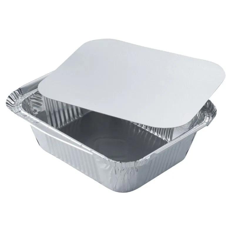 Alumīnija kastīte ar operkulu "Combi Pack" - 900 ml - 100 gabalu komplekts