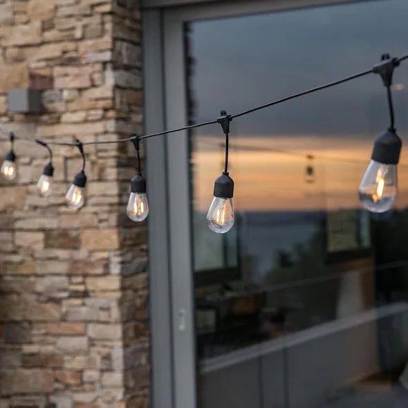 Gaismas Virtene ar Saules Barošanu un Filamenta Spuldzēm 6.5 m - Mafy Solar