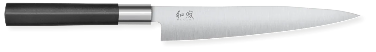 Zāģa zivju filejai ar elastīgu asmeni Wasabi Black 18 cm