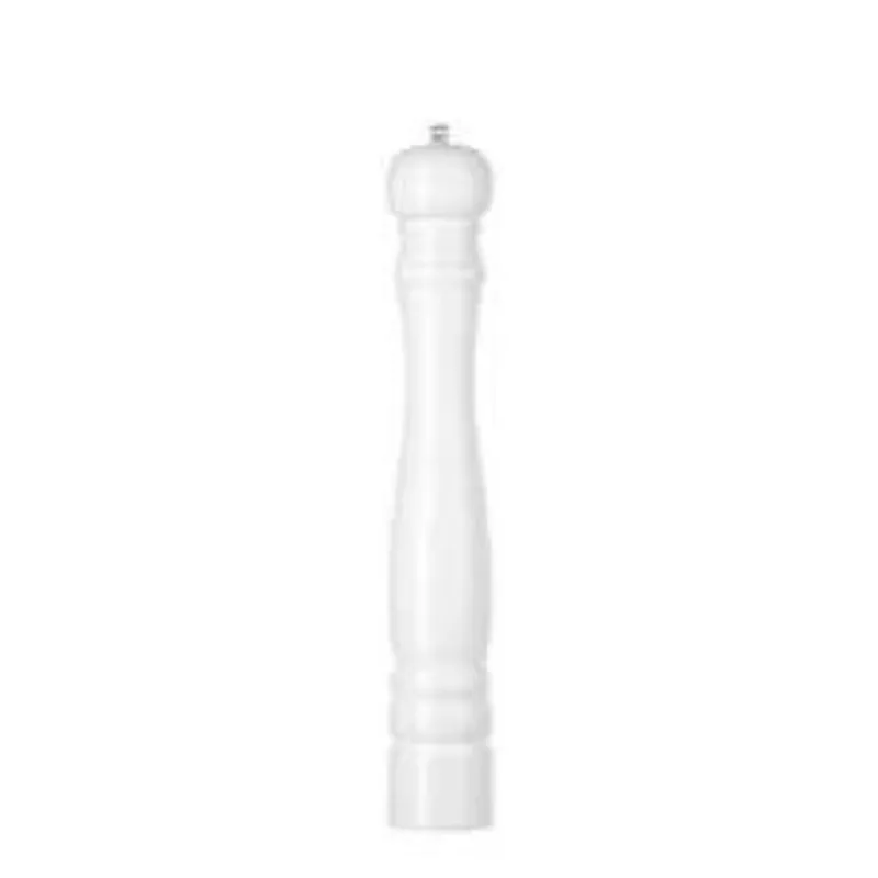 Balts koka sāls dzirnaviņas - H 415 mm