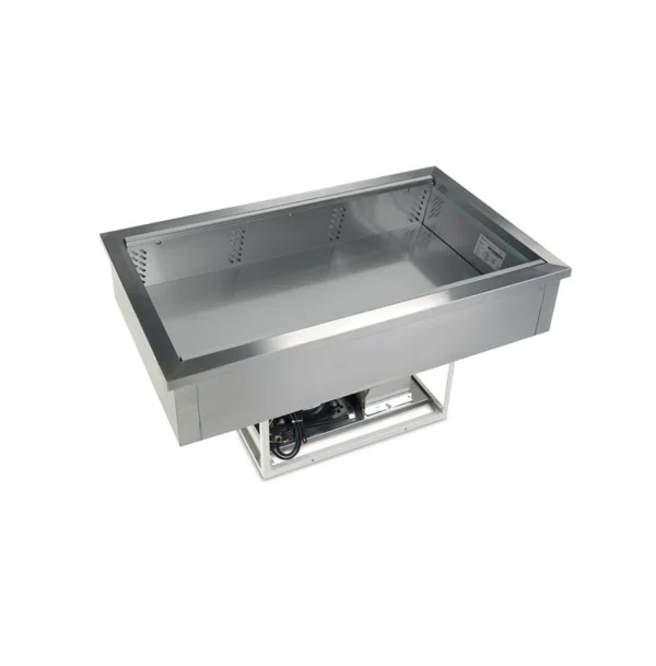 Nerūsējošā tērauda ventilējamā dzesēšanas tvertne - 3 GN 1/1 - 96 L