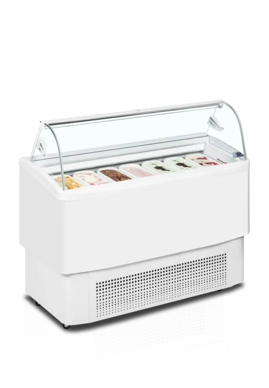 Vitrīna ar ventilējamu stiklu - 7 x 5 L