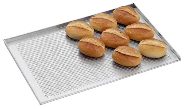Plaque de Cuisson Aluminium Perforée 600 x 400 Mm