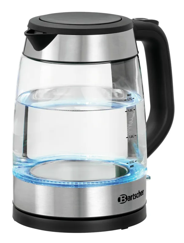 Caurspīdīgs tējkanna - 1,7 L