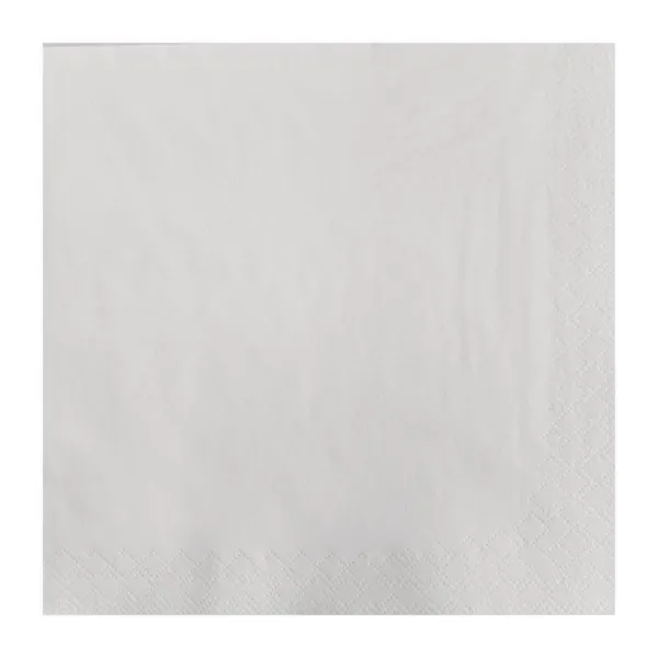Profesionāla baltā 3 slāņu papīra salvetes - 400 x 400 mm - 4 x 250 gabali.
