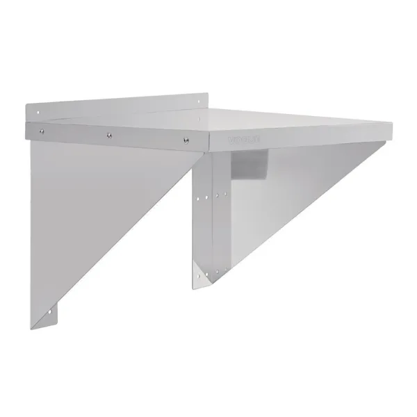 Nerūsējošā tērauda plaukts mikroviļņu krāsnim - 560 x 460 mm
