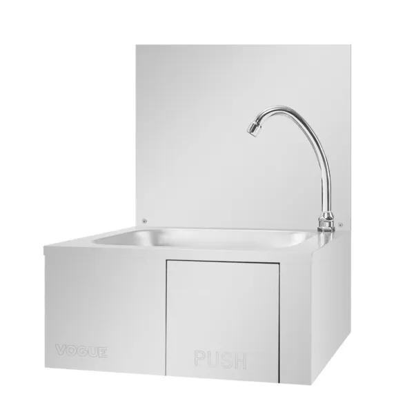 Rokas mazgāšanas ierīce ar kāju vadību - platums 440 x dziļums 345 mm