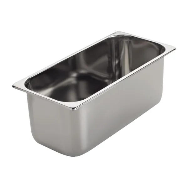 Ledus kaste no nerūsējošā tērauda 360 x 165 x 120 mm