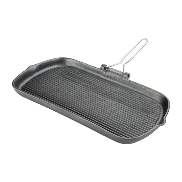 Grila panna no lietotas dzelzs - G 225 x D 380 mm