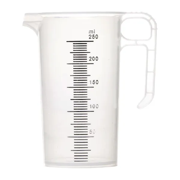 Mērkarafija no polipropilēna - 250 ml