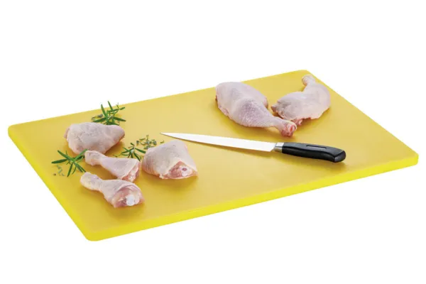 Griešanas dēlis 600 x 400 mm - Dzeltens - 16 mm biezums
