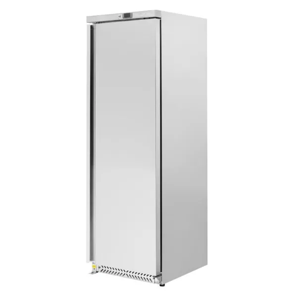 Dynasteel Saldētavas skapis 345 L Nerūsējošais tērauds, Ventilēta dzesēšana -18/-22 °C, R290, 7 līmeņi, Pilna durvis ar slēdzeni