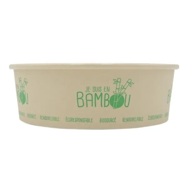 Bambusa salātu bļoda - 750 ml - 50 gabalu komplekts