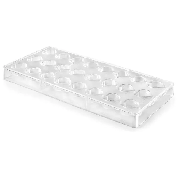 Šokolādes sirds forma - 25 x 20 mm