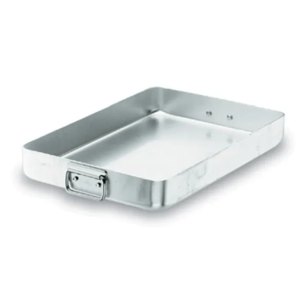 Profesionāls cepešpanna ar nolaižamu rokturi - Chef-Aluminio - 45 x 32 cm