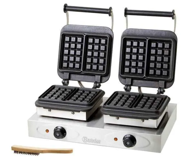 Gaufrier Professionnel Double - Gaufres Bruxelles