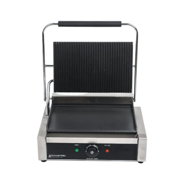 Grill Panini Pro 2200 W Plāksnes 340 x 220 mm Rievotas/Gludas 50-300 °C Termostats Nerūsējošais tērauds